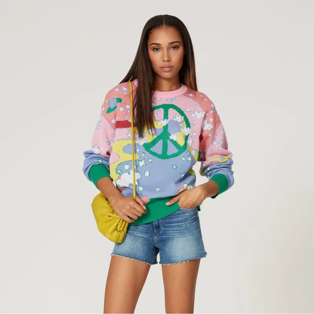 Nicole Miller - Universal Love Sweater - Size Medium